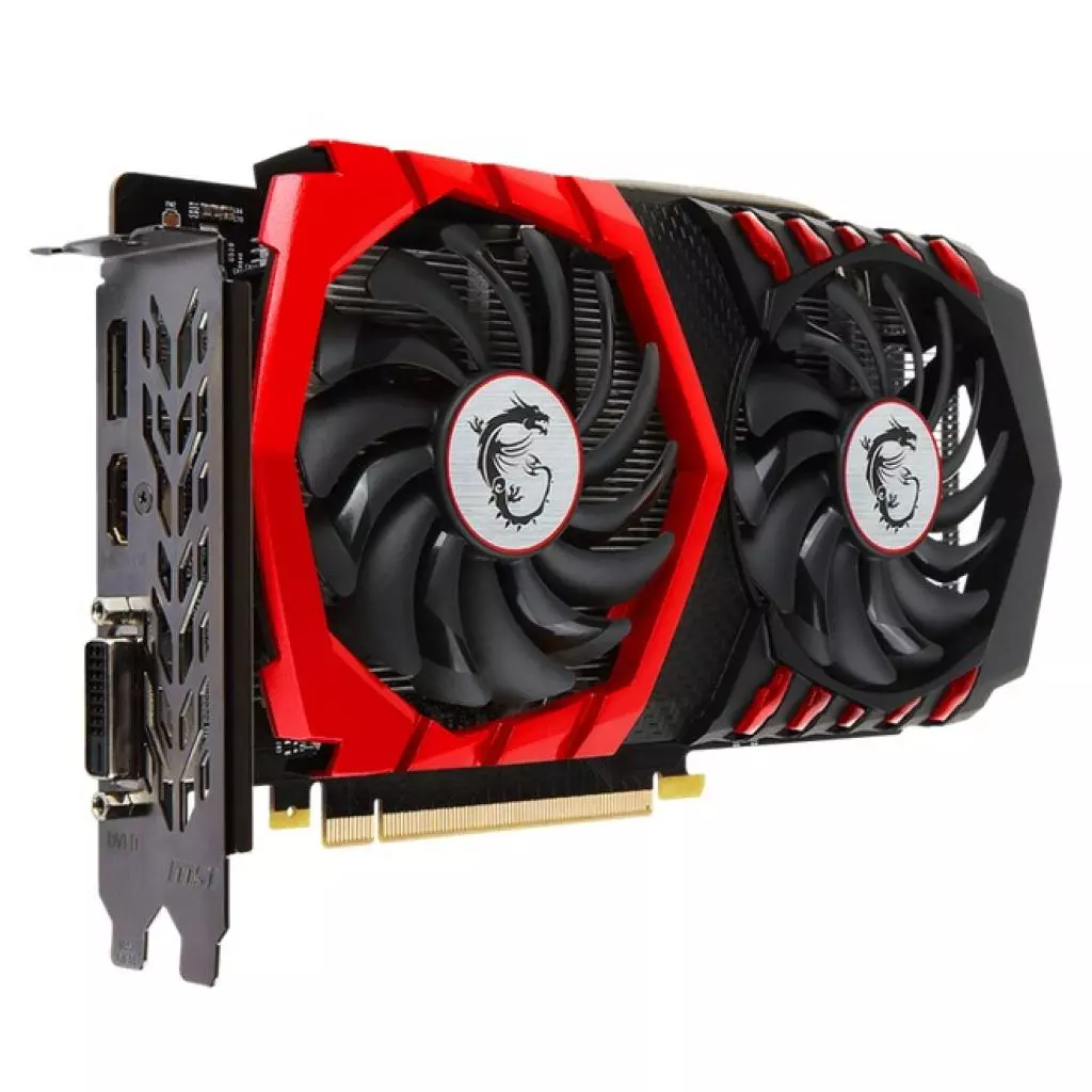 Видеокарта MSI GeForce GTX1050 Ti 4096Mb GAMING X (GTX 1050 Ti GAMING X 4G) - 3 Видеокарта MSI GeForce GTX1050 Ti 4096Mb GAMING X (GTX 1050 Ti GAMING X 4G) - 3