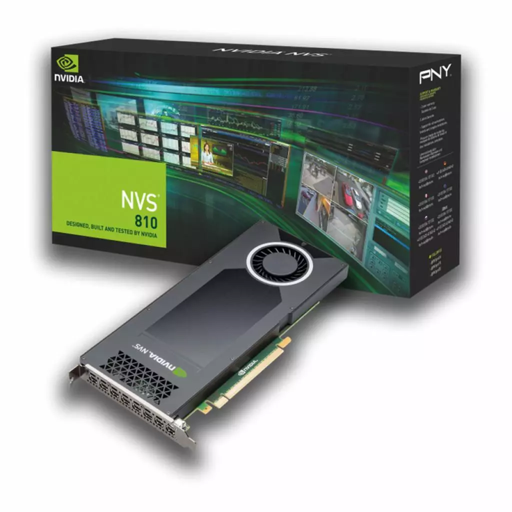 Видеокарта Quadro NVS 810 4096MB PNY (VCNVS810DP-PB)