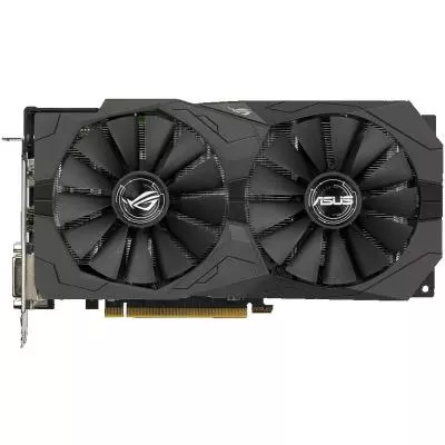 Видеокарта ASUS Radeon RX 570 4096Mb ROG STRIX GAMING OC (ROG-STRIX-RX570-O4G-GAMING) - 1 Видеокарта ASUS Radeon RX 570 4096Mb ROG STRIX GAMING OC (ROG-STRIX-RX570-O4G-GAMING) - 1
