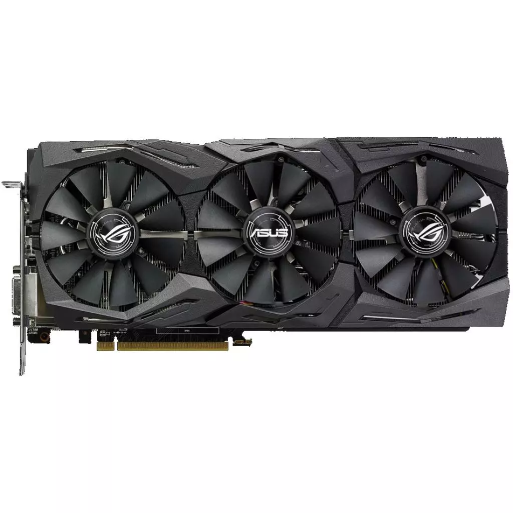 Видеокарта ASUS Radeon RX 580 8192Mb ROG STRIX GAMING OC (ROG-STRIX-RX580-O8G-GAMING) - 1