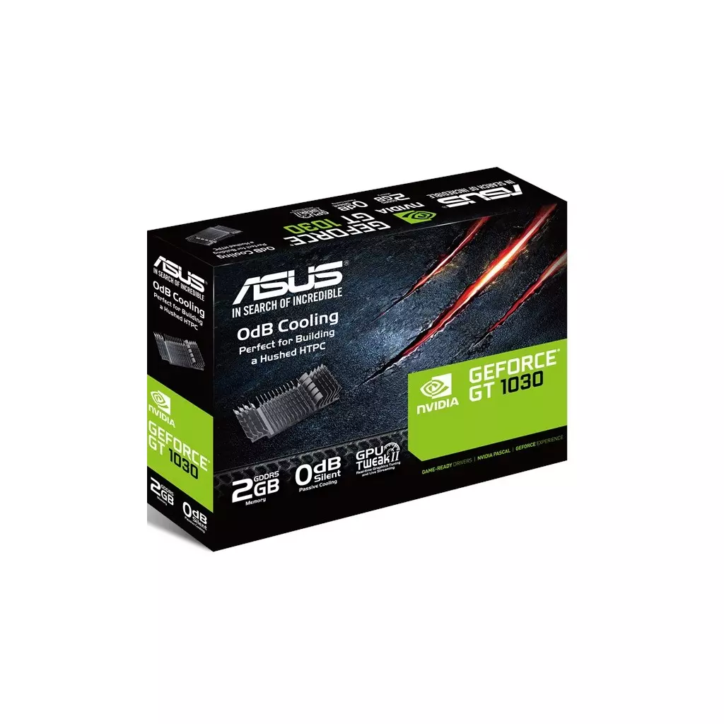 Видеокарта ASUS GeForce GT1030 2048Mb Silent (GT1030-SL-2G-BRK) - 4 Видеокарта ASUS GeForce GT1030 2048Mb Silent (GT1030-SL-2G-BRK) - 4