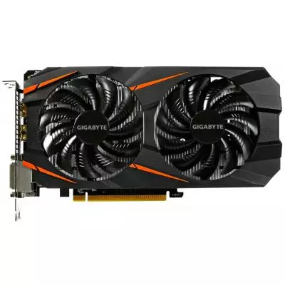 Видеокарта GIGABYTE GeForce GTX1060 3072Mb WF2 (GV-N1060WF2-3GD) - 1