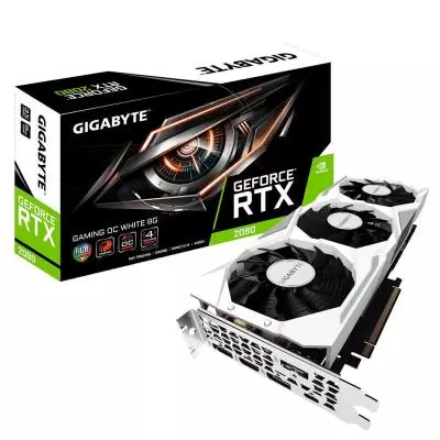 Видеокарта GIGABYTE GeForce RTX2080 8192Mb GAMING OC WHITE (GV-N2080GAMINGOC WHITE-8GC)