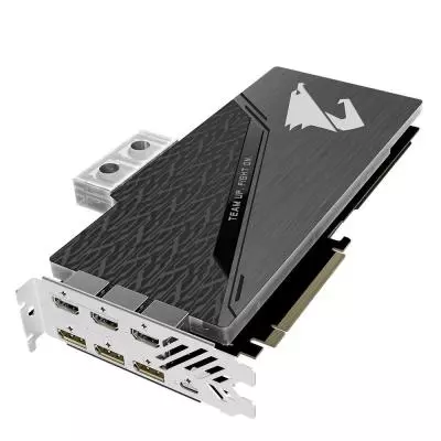 Видеокарта GIGABYTE GeForce RTX2080 8192Mb AORUS XTREME WATERFORCE WB (GV-N2080AORUSX WB-8GC) - 4 Видеокарта GIGABYTE GeForce RTX2080 8192Mb AORUS XTREME WATERFORCE WB (GV-N2080AORUSX WB-8GC) - 4