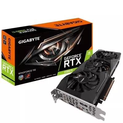 Видеокарта GIGABYTE GeForce RTX2080 Ti 11Gb WINDFORCE (GV-N208TWF3-11GC)