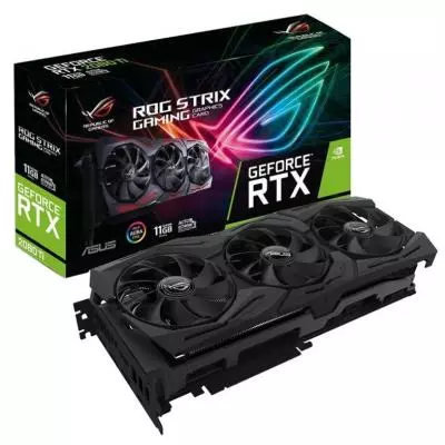 Видеокарта ASUS GeForce RTX2080 Ti 11Gb ROG STRIX GAMING (ROG-STRIX-RTX2080TI-11G-GAMING)