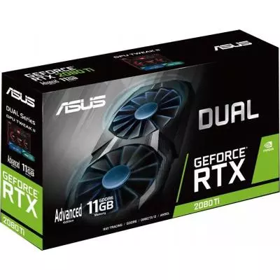 Видеокарта ASUS GeForce RTX2080 Ti 11Gb DUAL ADVANCED (DUAL-RTX2080TI-A11G) - 6 Видеокарта ASUS GeForce RTX2080 Ti 11Gb DUAL ADVANCED (DUAL-RTX2080TI-A11G) - 6