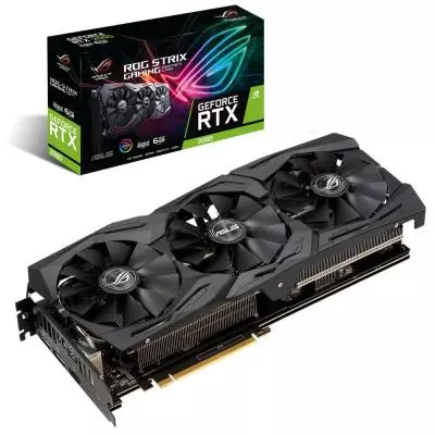 Видеокарта ASUS GeForce RTX2060 6144Mb ROG STRIX ADVANCED GAMING (ROG-STRIX-RTX2060-A6G-GAMING)