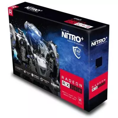 Видеокарта Sapphire Radeon RX 590 8192Mb NITRO+ Special Edition (11289-01-20G) - 6