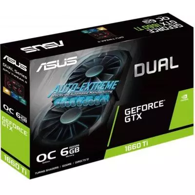 Видеокарта ASUS GeForce GTX1660 Ti 6144Mb DUAL OC (DUAL-GTX1660TI-O6G) - 5