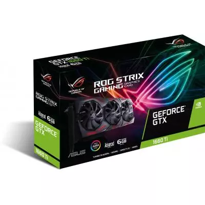 Видеокарта ASUS GeForce GTX1660 Ti 6144Mb ROG STRIX Advanced GAMING (ROG-STRIX-GTX1660TI-A6G-GAMING) - 3
