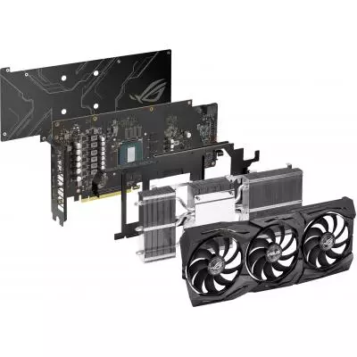 Видеокарта ASUS GeForce GTX1660 Ti 6144Mb ROG STRIX Advanced GAMING (ROG-STRIX-GTX1660TI-A6G-GAMING) - 9