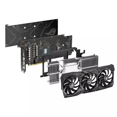 Видеокарта ASUS GeForce GTX1660 Ti 6144Mb ROG STRIX GAMING (ROG-STRIX-GTX1660TI-6G-GAMING) - 6