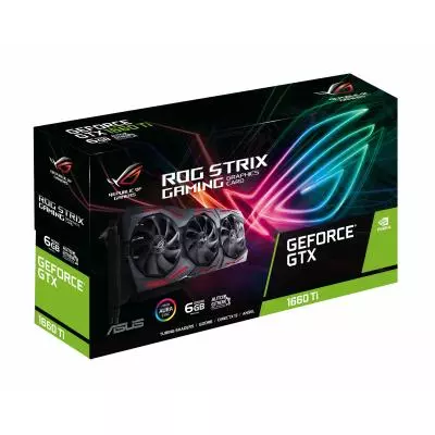 Видеокарта ASUS GeForce GTX1660 Ti 6144Mb ROG STRIX GAMING (ROG-STRIX-GTX1660TI-6G-GAMING) - 8