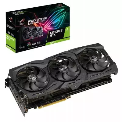 Видеокарта ASUS GeForce GTX1660 Ti 6144Mb ROG STRIX GAMING (ROG-STRIX-GTX1660TI-6G-GAMING)