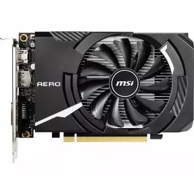 Видеокарта MSI GeForce GTX1650 4096Mb AERO ITX OC (GTX 1650 AERO ITX 4G OC) - 1