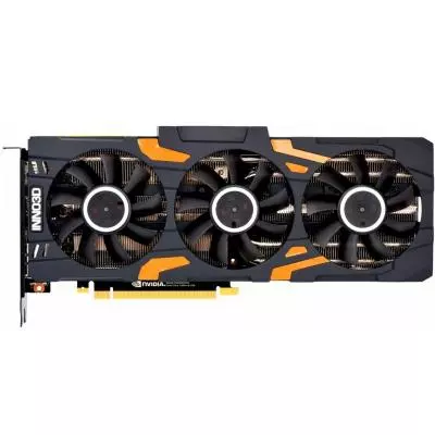 Видеокарта INNO3D GeForce RTX2080 8192Mb GAMING OC X3 (N20803-08D6X-1180VA24) - 1 Видеокарта INNO3D GeForce RTX2080 8192Mb GAMING OC X3 (N20803-08D6X-1180VA24) - 1