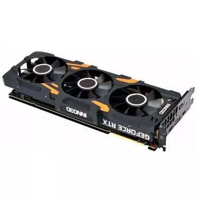 Видеокарта INNO3D GeForce RTX2080 8192Mb GAMING OC X3 (N20803-08D6X-1180VA24) - 4 Видеокарта INNO3D GeForce RTX2080 8192Mb GAMING OC X3 (N20803-08D6X-1180VA24) - 4