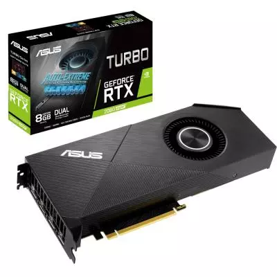 Видеокарта ASUS GeForce RTX2060 SUPER 8192Mb TURBO EVO (TURBO-RTX2060S-8G-EVO)