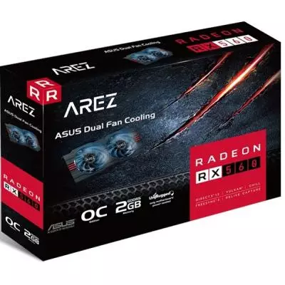 Видеокарта ASUS Radeon RX 560 2048Mb AREZ OC EVO (AREZ-RX560-O2G-EVO) - 5 Видеокарта ASUS Radeon RX 560 2048Mb AREZ OC EVO (AREZ-RX560-O2G-EVO) - 5