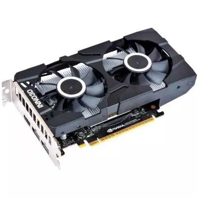 Видеокарта Inno3D GeForce GTX1650 4096Mb TWIN X2 OC (N16502-04D5X-1510VA25) - 1 Видеокарта Inno3D GeForce GTX1650 4096Mb TWIN X2 OC (N16502-04D5X-1510VA25) - 1