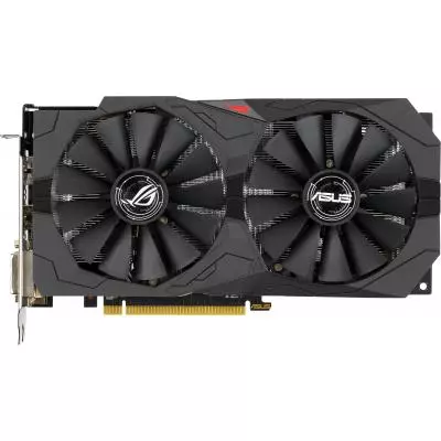 Видеокарта ASUS Radeon RX 570 8192Mb ROG STRIX GAMING OC (ROG-STRIX-RX570-O8G-GAMING) - 1