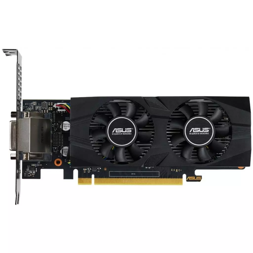 Видеокарта ASUS GeForce GTX1650 4096Mb OC LP BRK (GTX1650-O4G-LP-BRK) - 1 Видеокарта ASUS GeForce GTX1650 4096Mb OC LP BRK (GTX1650-O4G-LP-BRK) - 1