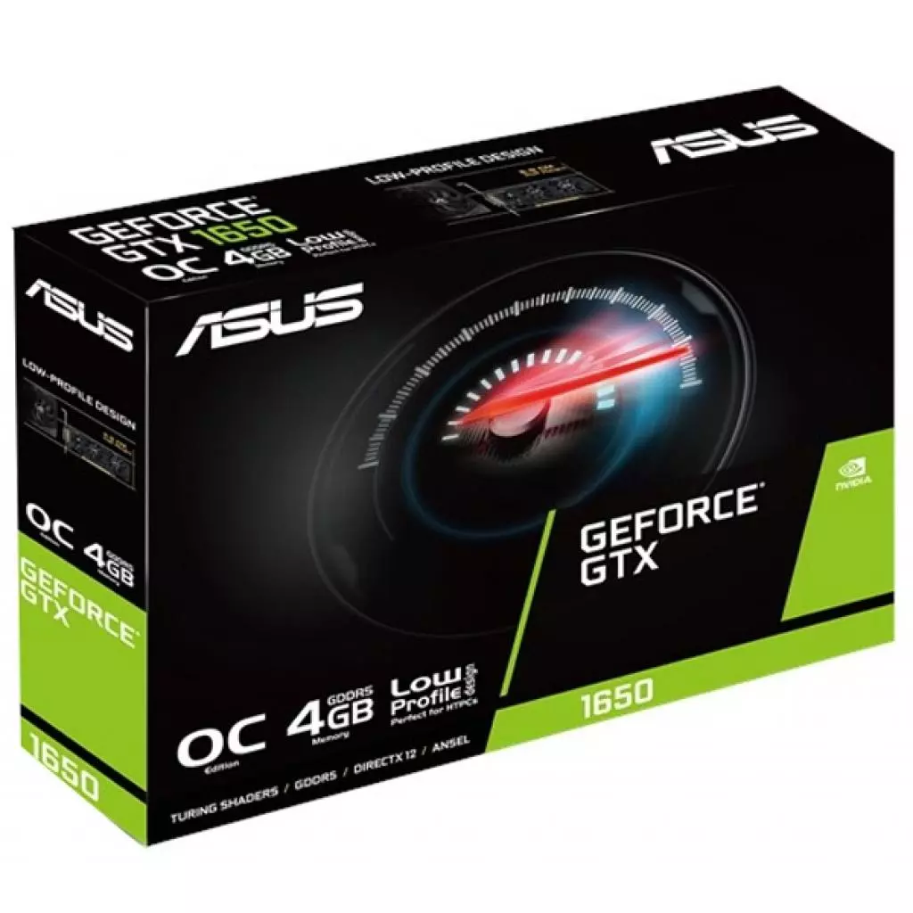Видеокарта ASUS GeForce GTX1650 4096Mb OC LP BRK (GTX1650-O4G-LP-BRK) - 8 Видеокарта ASUS GeForce GTX1650 4096Mb OC LP BRK (GTX1650-O4G-LP-BRK) - 8