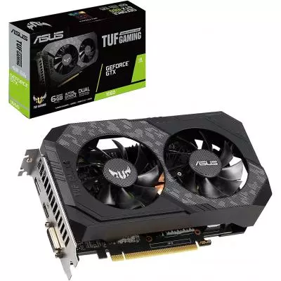 Видеокарта ASUS GeForce GTX1660 6144Mb TUF GAMING (TUF-GTX1660-6G-GAMING)