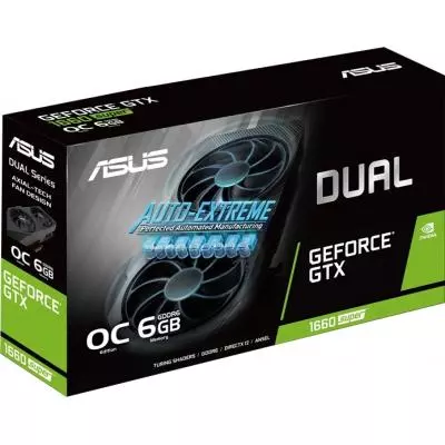 Видеокарта ASUS GeForce GTX1660 SUPER 6144Mb DUAL OC EVO (DUAL-GTX1660S-O6G-EVO) - 8
