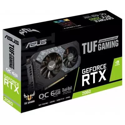 Видеокарта ASUS GeForce RTX2060 6144Mb TUF OC GAMING (TUF-RTX2060-O6G-GAMING) - 7 Видеокарта ASUS GeForce RTX2060 6144Mb TUF OC GAMING (TUF-RTX2060-O6G-GAMING) - 7