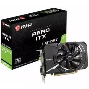 Видеокарта MSI GeForce GTX1660 Ti 6144Mb AERO ITX OC (GTX 1660 Ti AERO ITX 6G OC)