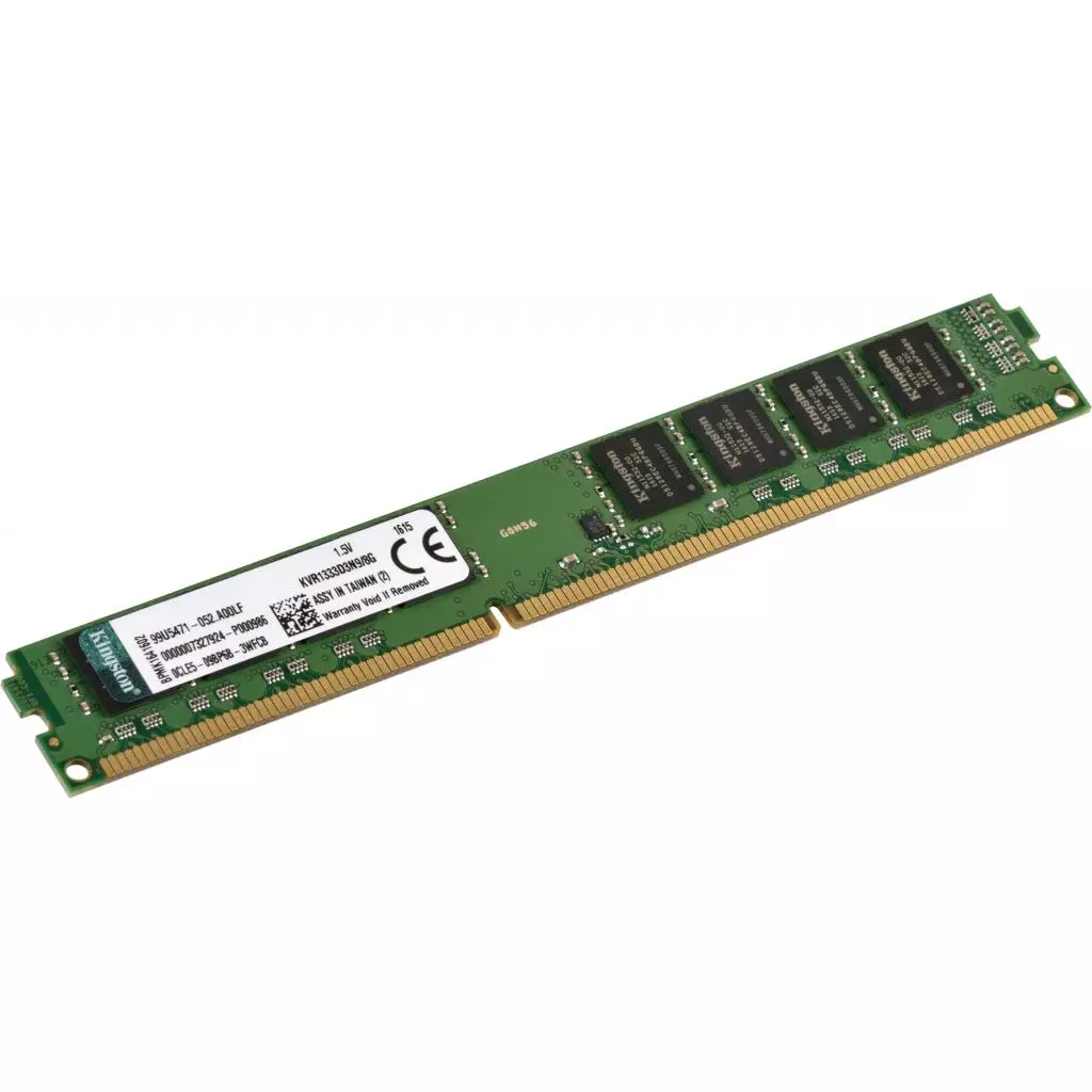 Модуль памяти для компьютера DDR3 8GB 1333 MHz Kingston (KVR1333D3N9/8G) - 1