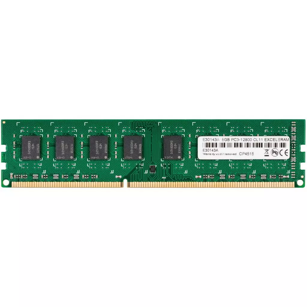 Модуль памяти для компьютера DDR3 8GB 1600 MHz eXceleram (E30143A)