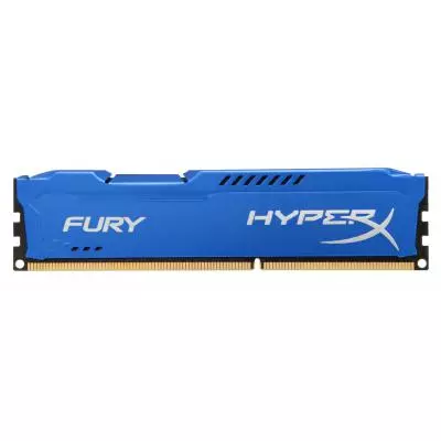 Модуль памяти для компьютера DDR3 4Gb 1600 MHz HyperX Fury Blu Kingston Fury (ex.HyperX) (HX316C10F/4)