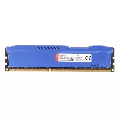 Модуль памяти для компьютера DDR3 8Gb 1600 MHz HyperX Fury Blu Kingston Fury (ex.HyperX) (HX316C10F/8) - 2