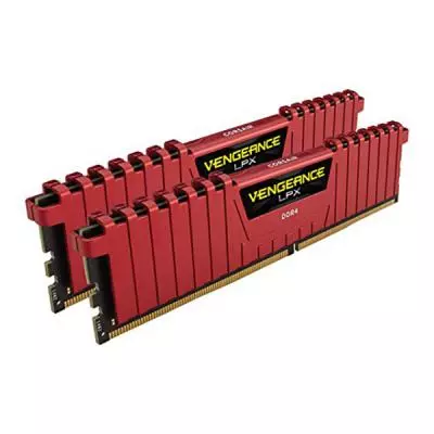 Модуль памяти для компьютера DDR4 16GB (2x8GB) 2666 MHz Vengeance LPX Red Corsair (CMK16GX4M2A2666C16R) - 2 Модуль памяти для компьютера DDR4 16GB (2x8GB) 2666 MHz Vengeance LPX Red Corsair (CMK16GX4M2A2666C16R) - 2