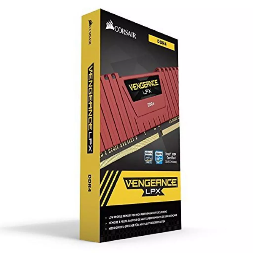 Модуль памяти для компьютера DDR4 16GB (2x8GB) 3000 MHz Vengeance LPX Red Corsair (CMK16GX4M2B3000C15R) - 3 Модуль памяти для компьютера DDR4 16GB (2x8GB) 3000 MHz Vengeance LPX Red Corsair (CMK16GX4M2B3000C15R) - 3