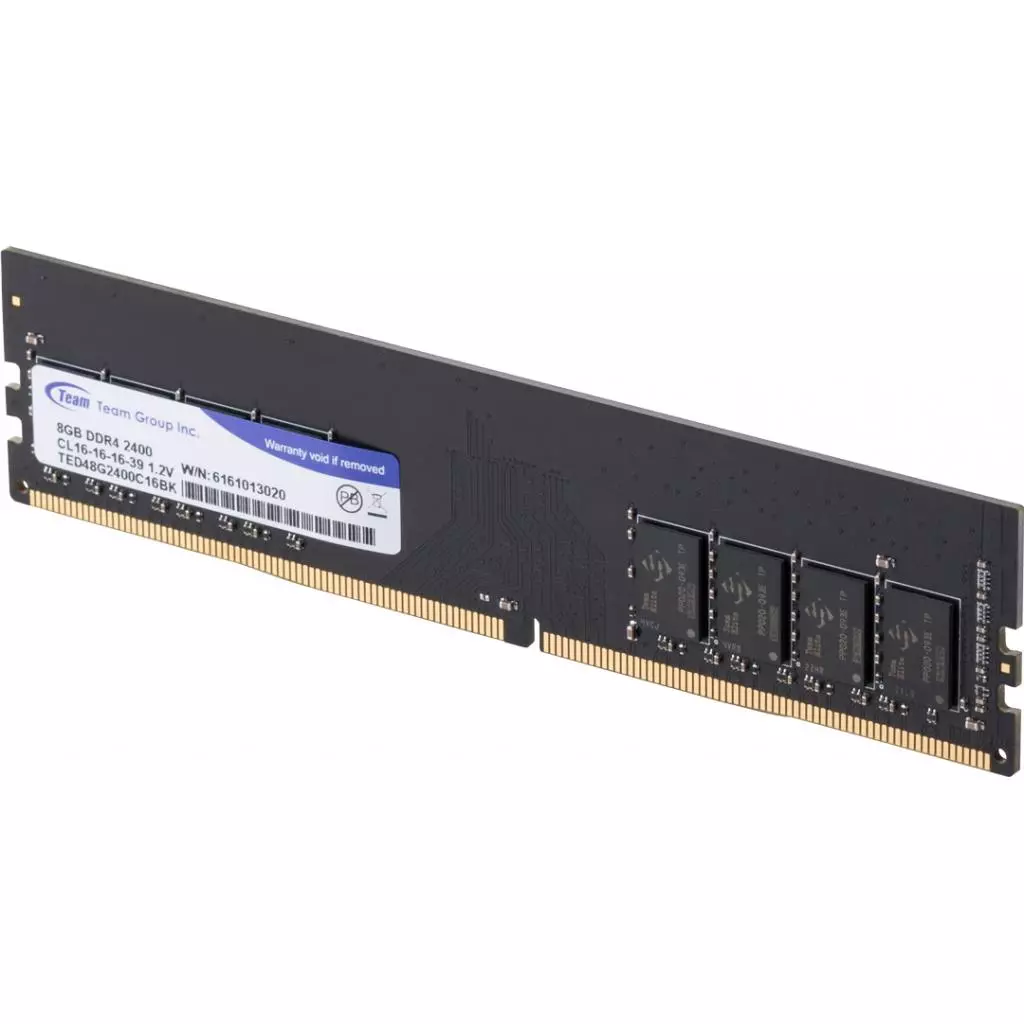 Модуль памяти для компьютера DDR4 8GB 2400 MHz Elite Team (TED48G2400C1601) - 1 Модуль памяти для компьютера DDR4 8GB 2400 MHz Elite Team (TED48G2400C1601) - 1