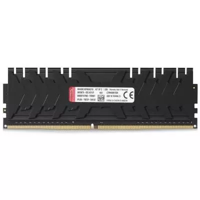 Модуль памяти для компьютера DDR4 16GB (2x8GB) 3200 MHz HyperX Predator Black Kingston Fury (ex.HyperX) (HX432C16PB3K2/16) - 3