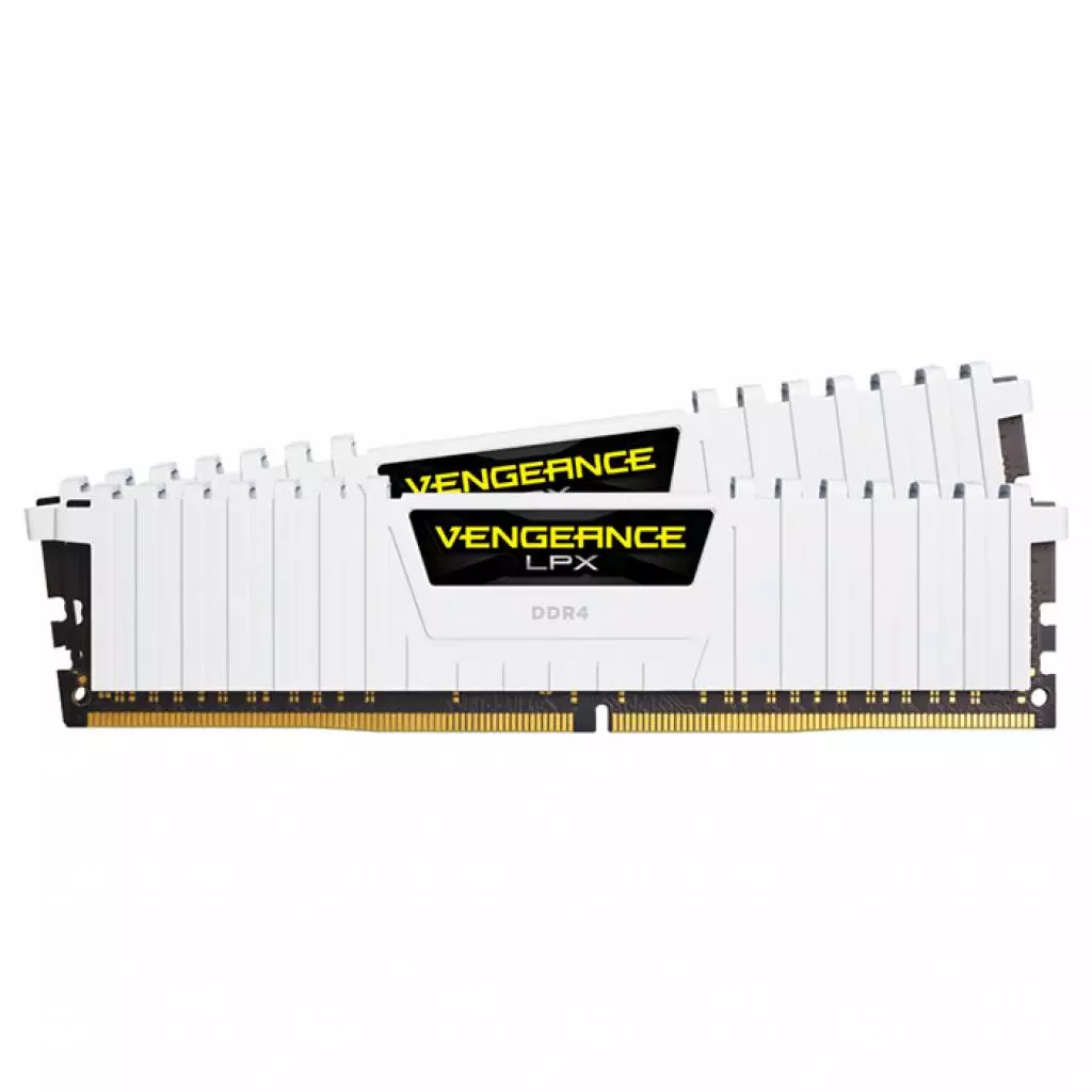 Модуль памяти для компьютера DDR4 16GB (2x8GB) 3000 MHz LPX White Corsair (CMK16GX4M2B3000C15W) - 1 Модуль памяти для компьютера DDR4 16GB (2x8GB) 3000 MHz LPX White Corsair (CMK16GX4M2B3000C15W) - 1