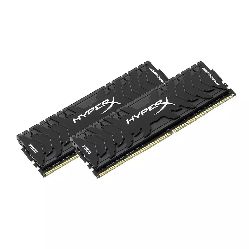 Модуль памяти для компьютера DDR4 16GB (2x8GB) 3000 MHz HyperX Predator Kingston Fury (ex.HyperX) (HX430C15PB3K2/16) - 1
