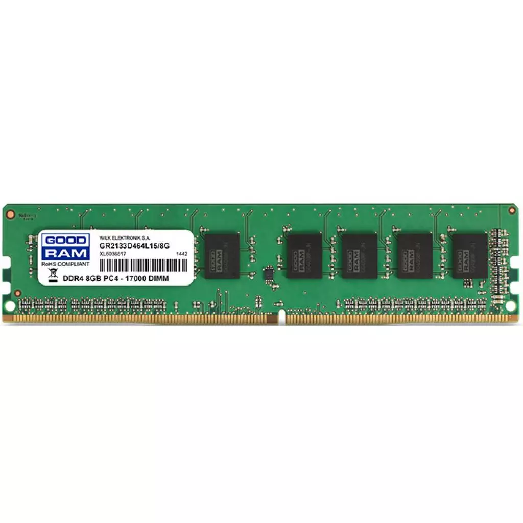 Модуль памяти для компьютера DDR4 8GB 2133 MHz Goodram (GR2133D464L15S/8G)