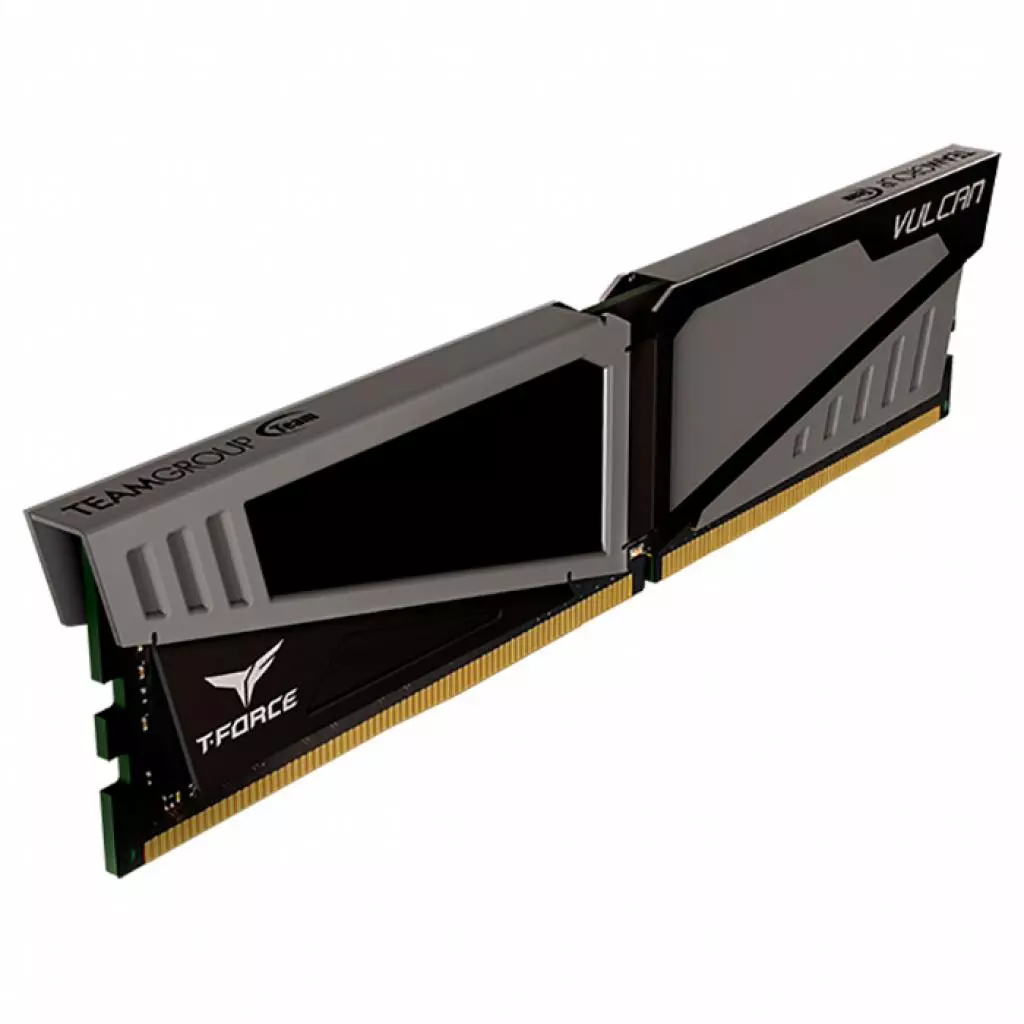 Модуль памяти для компьютера DDR4 4GB 2400 MHz T-Force Vulcan Gray Team (TLGD44G2400HC1401) - 1 Модуль памяти для компьютера DDR4 4GB 2400 MHz T-Force Vulcan Gray Team (TLGD44G2400HC1401) - 1