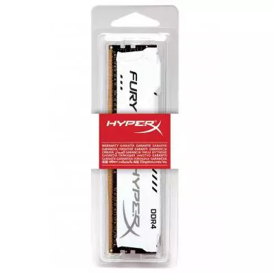 Модуль памяти для компьютера DDR4 16GB 2400 MHz HyperX FURY White Kingston Fury (ex.HyperX) (HX424C15FW/16) - 2