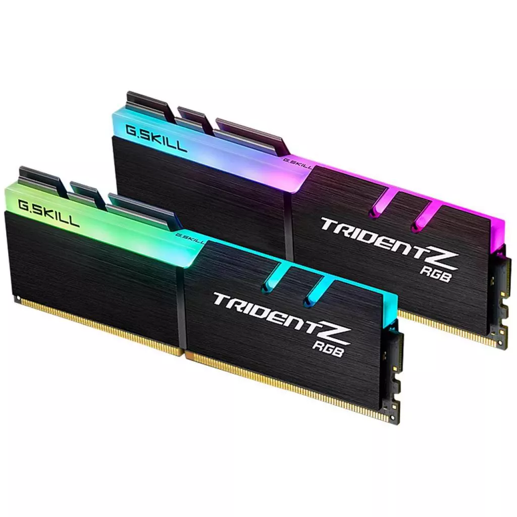 Модуль памяти для компьютера DDR4 16GB (2x8GB) 3600 MHz Trident Z RGB G.Skill (F4-3600C17D-16GTZR) - 1 Модуль памяти для компьютера DDR4 16GB (2x8GB) 3600 MHz Trident Z RGB G.Skill (F4-3600C17D-16GTZR) - 1