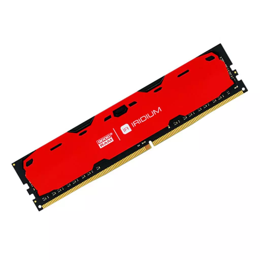 Модуль памяти для компьютера DDR4 8GB 2400 MHz Iridium Red Goodram (IR-R2400D464L15S/8G) - 1