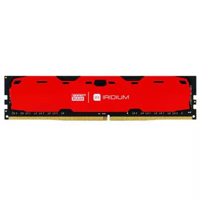 Модуль памяти для компьютера DDR4 8GB 2400 MHz Iridium Red Goodram (IR-R2400D464L15S/8G)