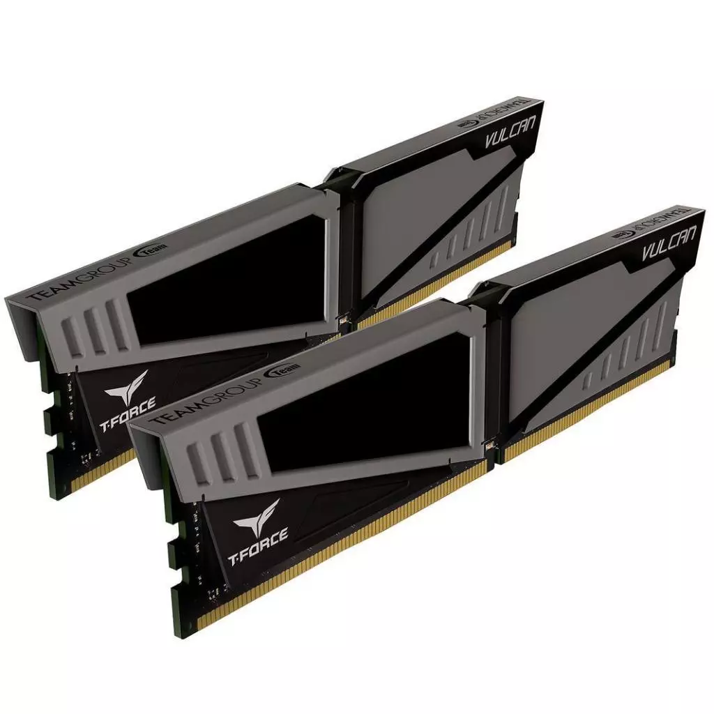 Модуль памяти для компьютера DDR4 32GB (2x16GB) 2400 MHz T-Force Vulcan Gray Team (TLGD432G2400HC15BDC01) - 1 Модуль памяти для компьютера DDR4 32GB (2x16GB) 2400 MHz T-Force Vulcan Gray Team (TLGD432G2400HC15BDC01) - 1