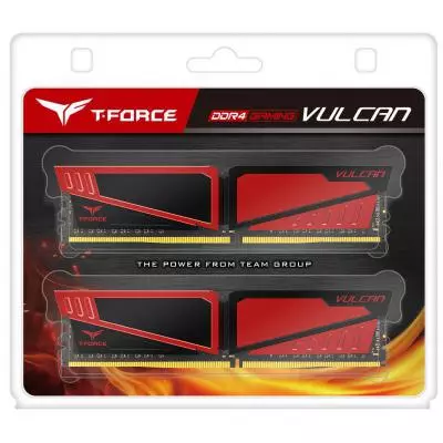 Модуль памяти для компьютера DDR4 16GB (2x8GB) 3000 MHz T-Force Vulcan Red Team (TLRED416G3000HC16CDC01) - 2 Модуль памяти для компьютера DDR4 16GB (2x8GB) 3000 MHz T-Force Vulcan Red Team (TLRED416G3000HC16CDC01) - 2
